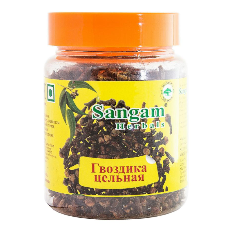 Гвоздика цельная Sangam Herbals, 60 г.