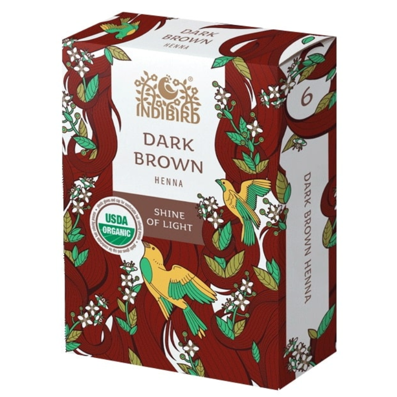 Хна Тёмно-Коричневая Indibird