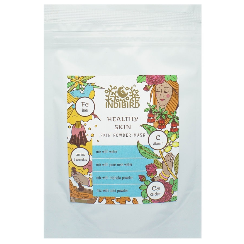 Порошок-маска «Здоровая Кожа» Indibird, 40 г.