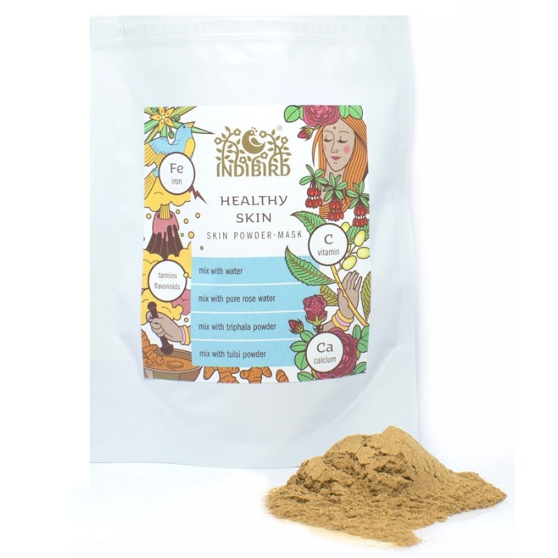 Порошок-маска «Здоровая Кожа» Indibird, 40 г.