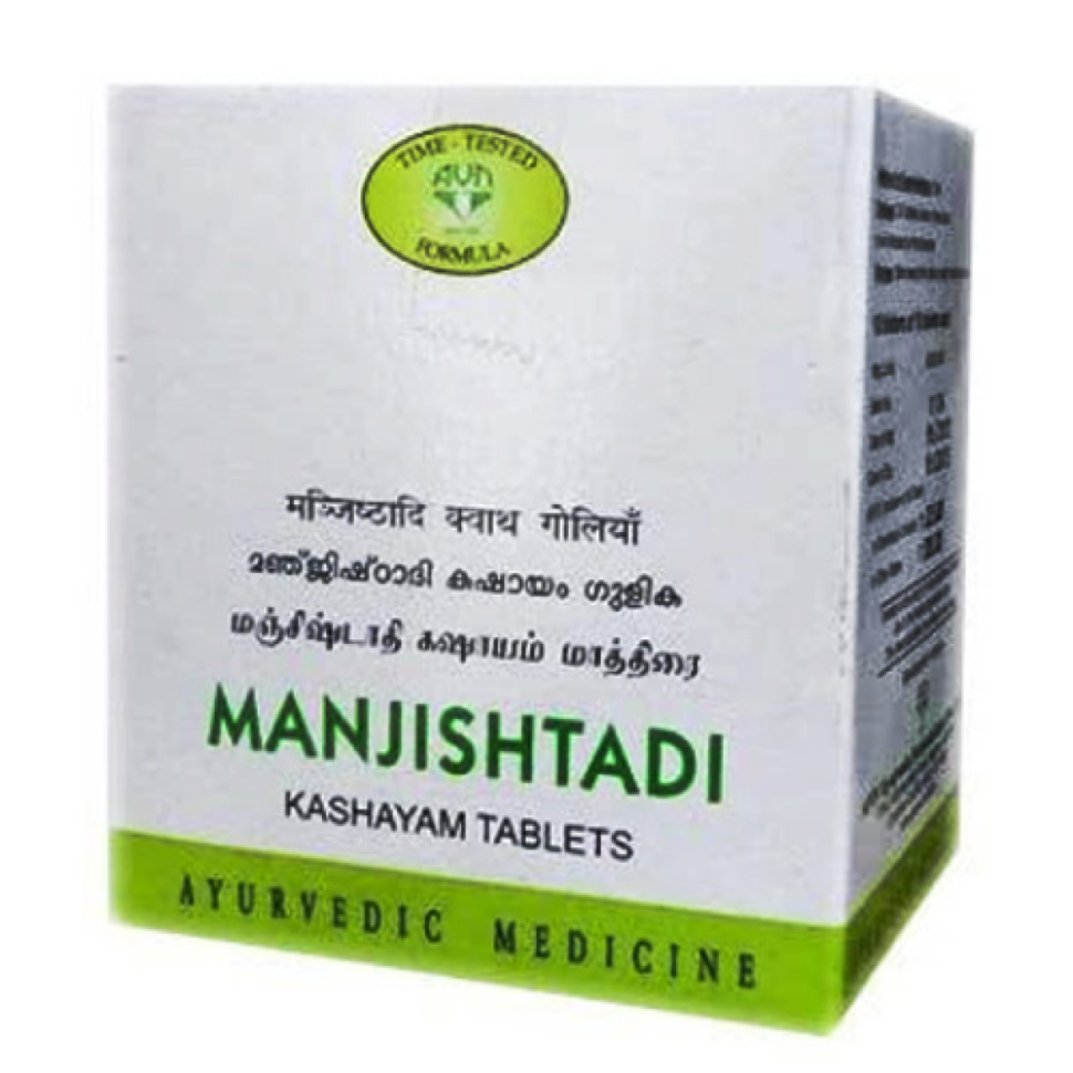 Манжиштади Кашаям AVN Ayurveda, 120 таб.