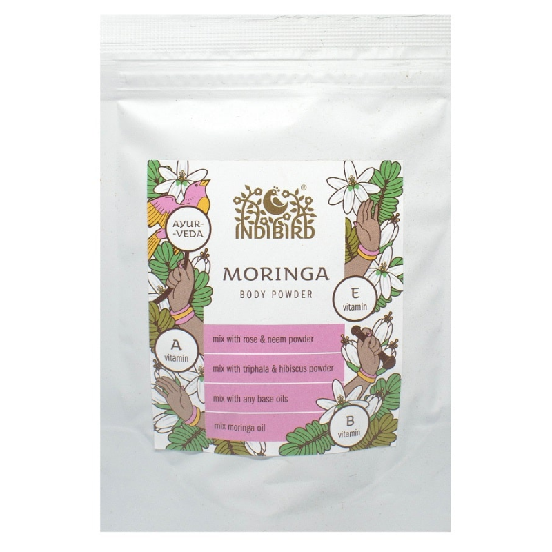 Моринга порошок для тела Indibird, 50 г.